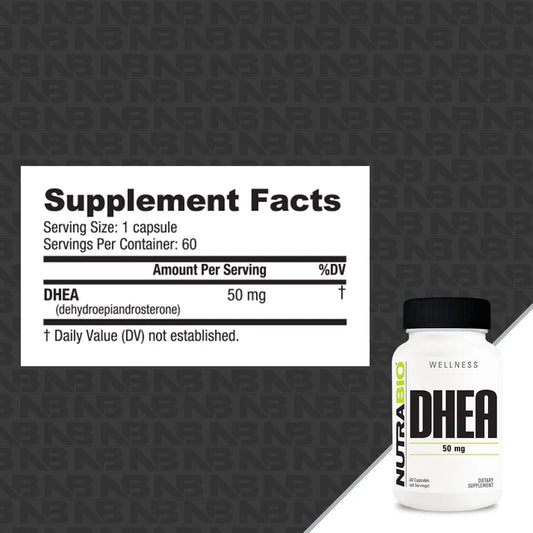 DHEA (50 mg) 60 Capsules