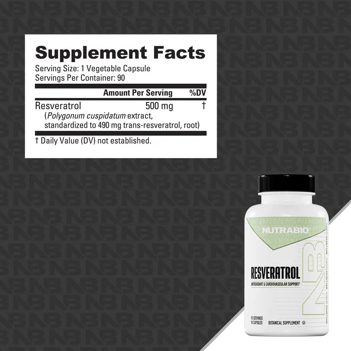 Resveratrol 90 Capsules