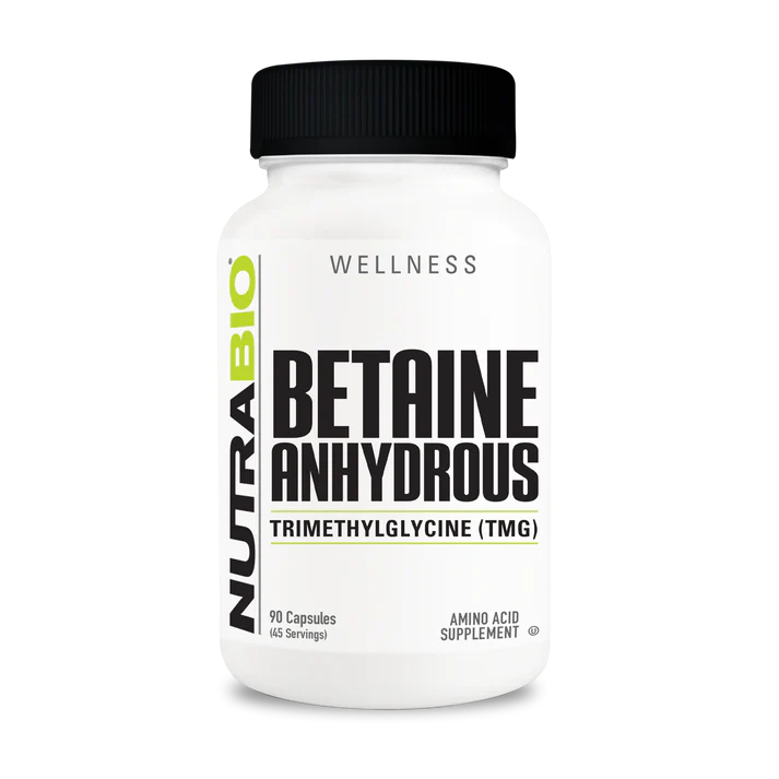 TMG (Betaine Anhydrous) (500mg) 90 Capsules