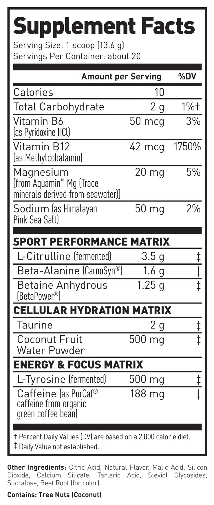 Kaged Pre-Workout Sport Fruit Punch