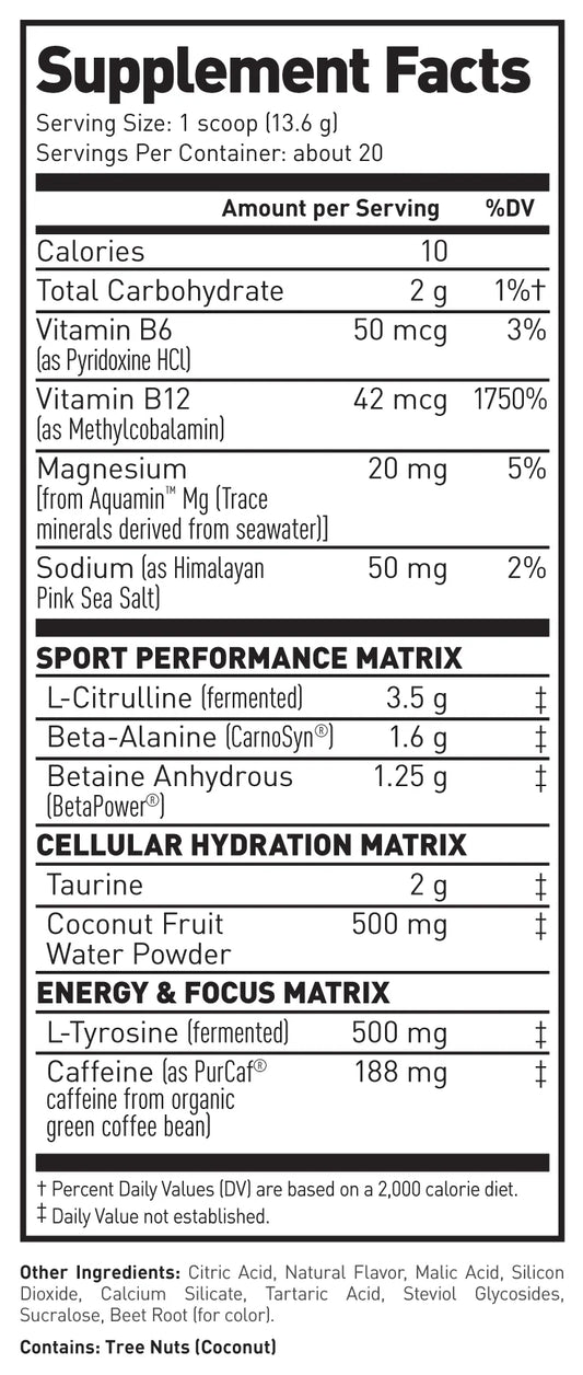 Kaged Pre-Workout Sport Fruit Punch