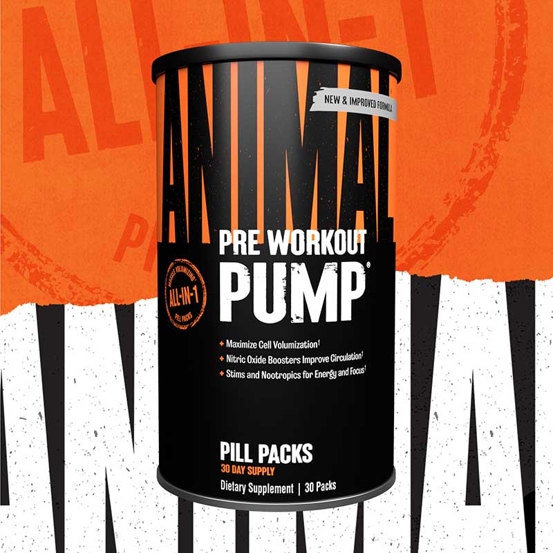 Animal Pump Pre Workout 30 Packs