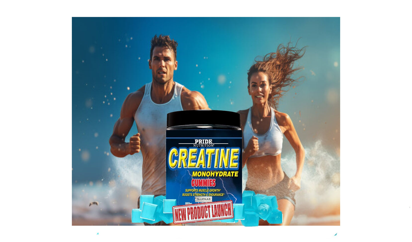 *NEW* Creatine Monohydrate Gummies for Men & Women-5g of Creatine Monohydrate per Serving- Help Increase Strength and Build Muscle,Sugar Free,Vegan, 120 Count