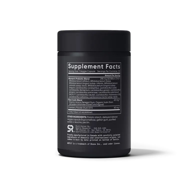 Daily Women's Probiotics 65 Billion CFU (30 veggie capsules)