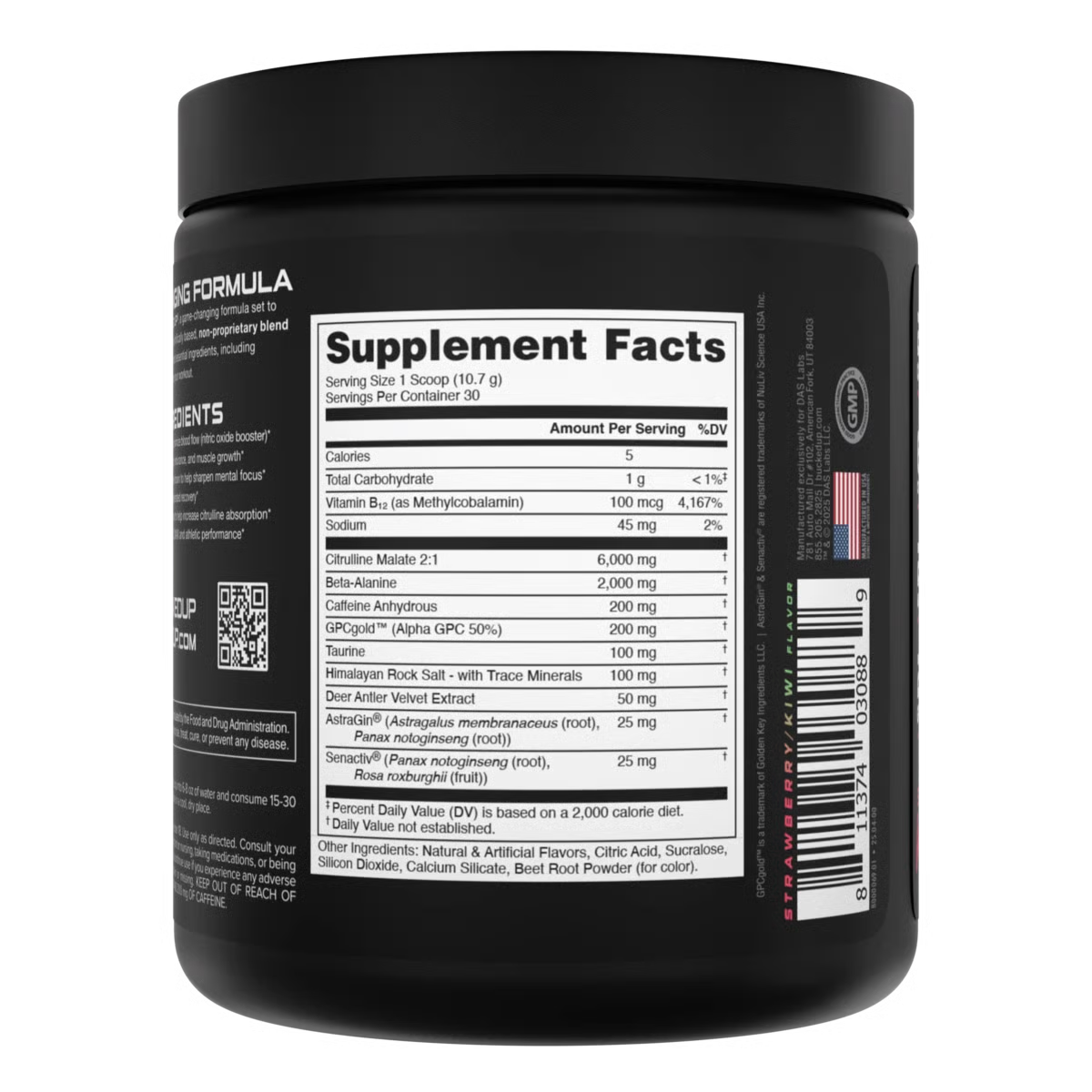 BuckedUp Pre-Workout