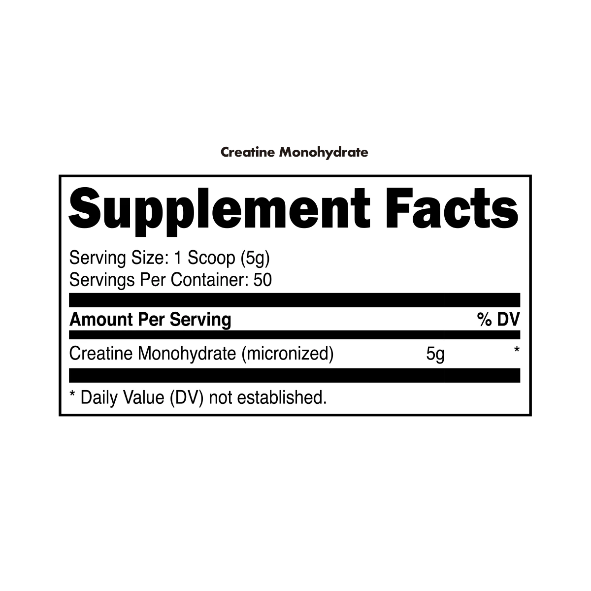 Creatine Monohydrate 250g