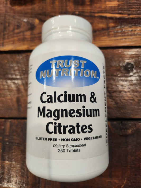 Trust Nutrition Calcium & Magnesium Citrates