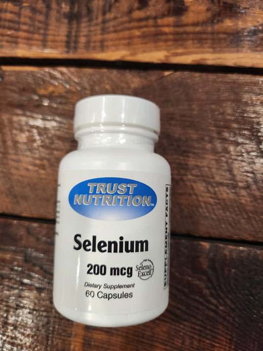 Trust Nutrition Selenium 200mcg 60 Capsules