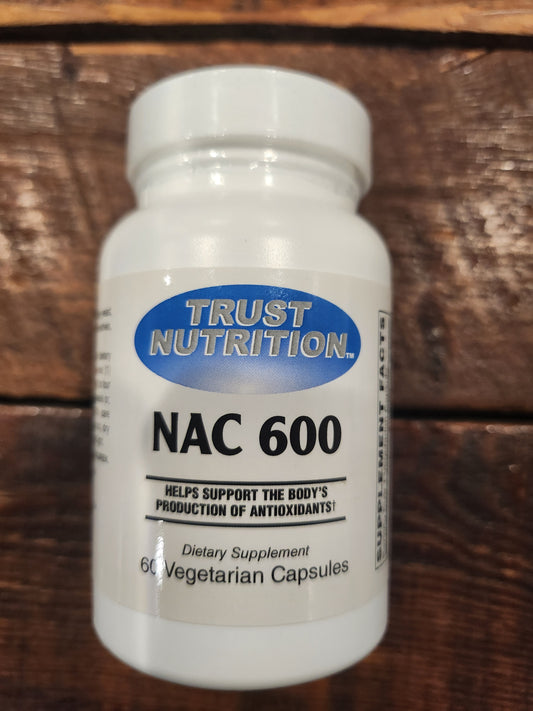 Trust Nutrition NAC 60 Vegetarian Capsules