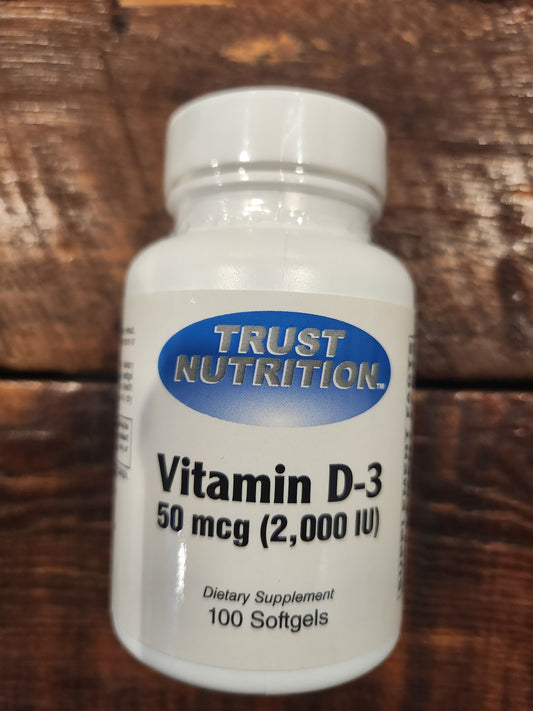 Trust Nutrition Vitamin D-3