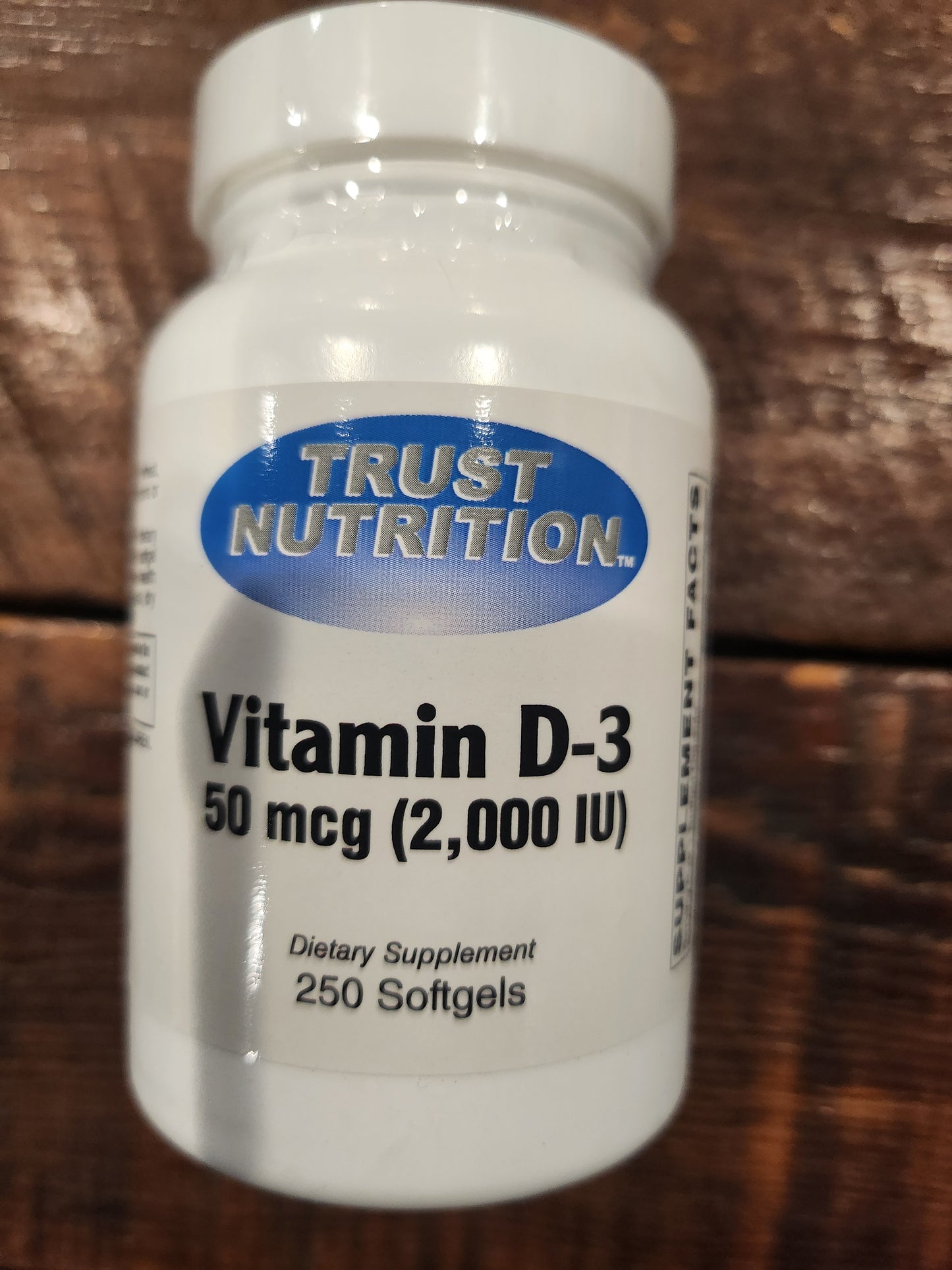 Trust Nutrition Vitamin D-3