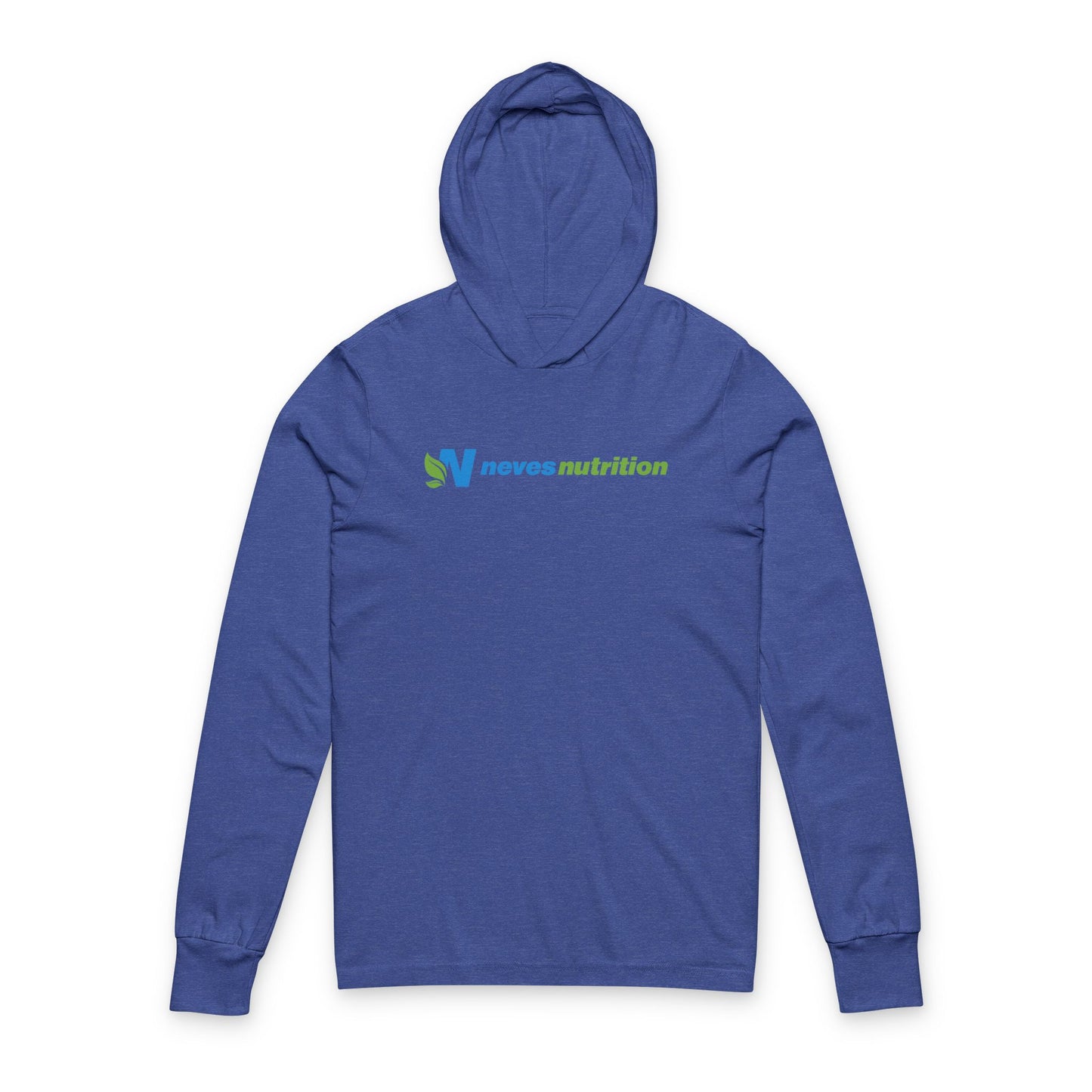 Neves & Pride Nutrition Hoodie Unisex Hooded Long Sleeve Tee