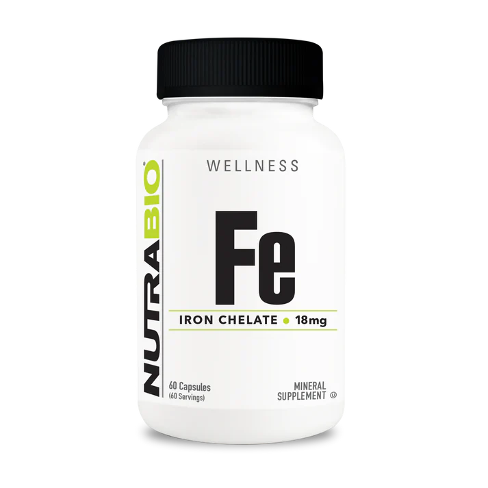 Fe Iron Chelate 60 Capsules