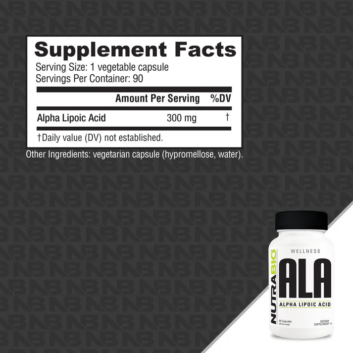 Alpha Lipoic Acid (300mg) 90 Capsules