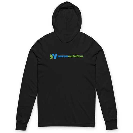 Neves & Pride Nutrition Hoodie Unisex Hooded Long Sleeve Tee