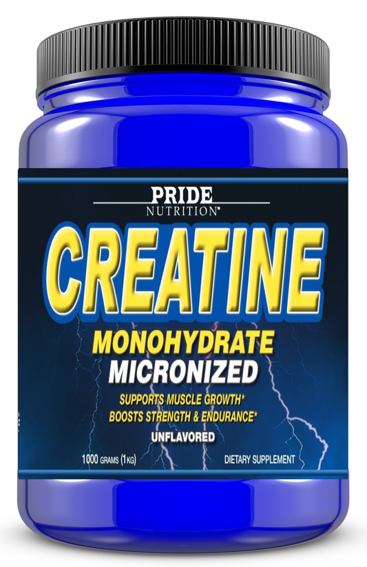 Creatine Monohydrate Ultra Micronized Unflavored Powder 5g per serving