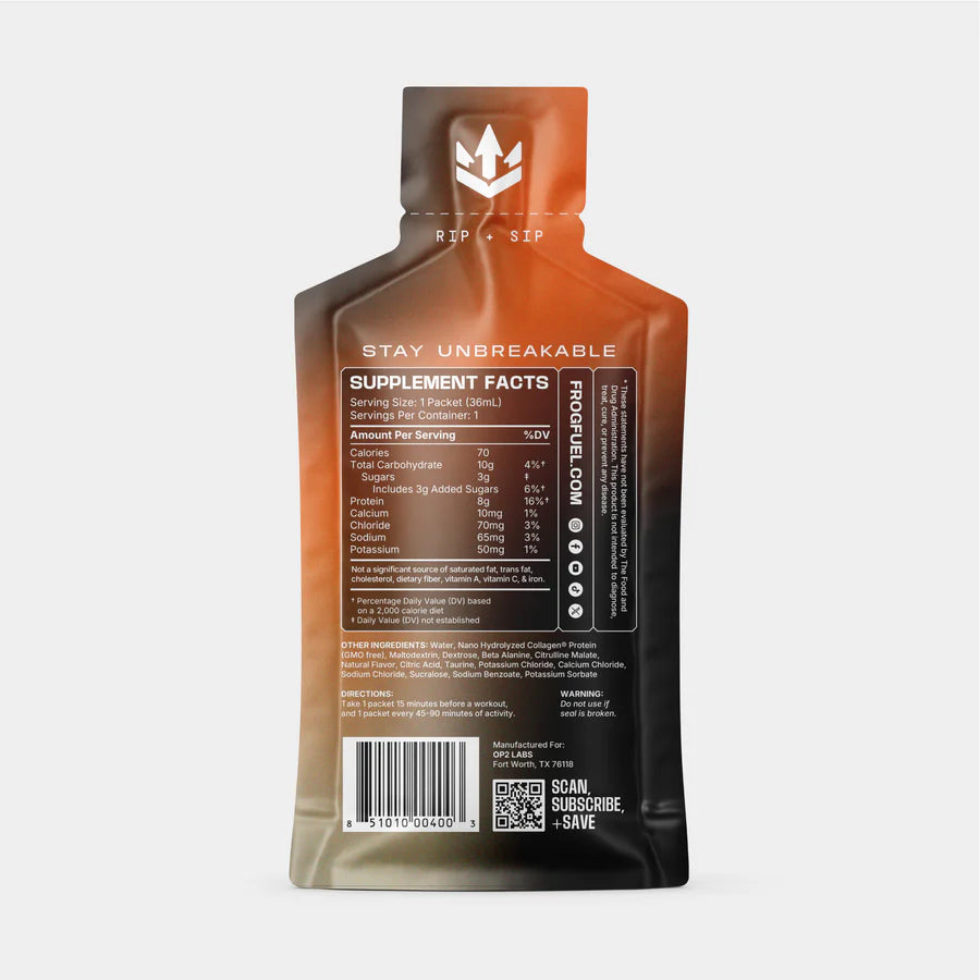 Frog Fuel Ultra Pre-Workout Pre-Workout Shot
