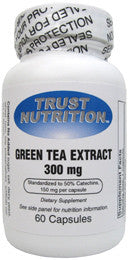 Trust Nutrition Green Tea Extract 300mg 60 Vegetarian Capsules