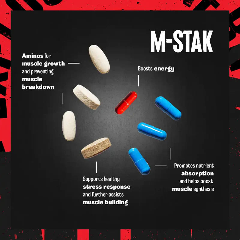 Animal M-Stak 21 Packs